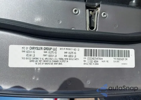 2013 Dodge Charger Se из США, поврежденный, VIN 2C3CDXBG7DH579644